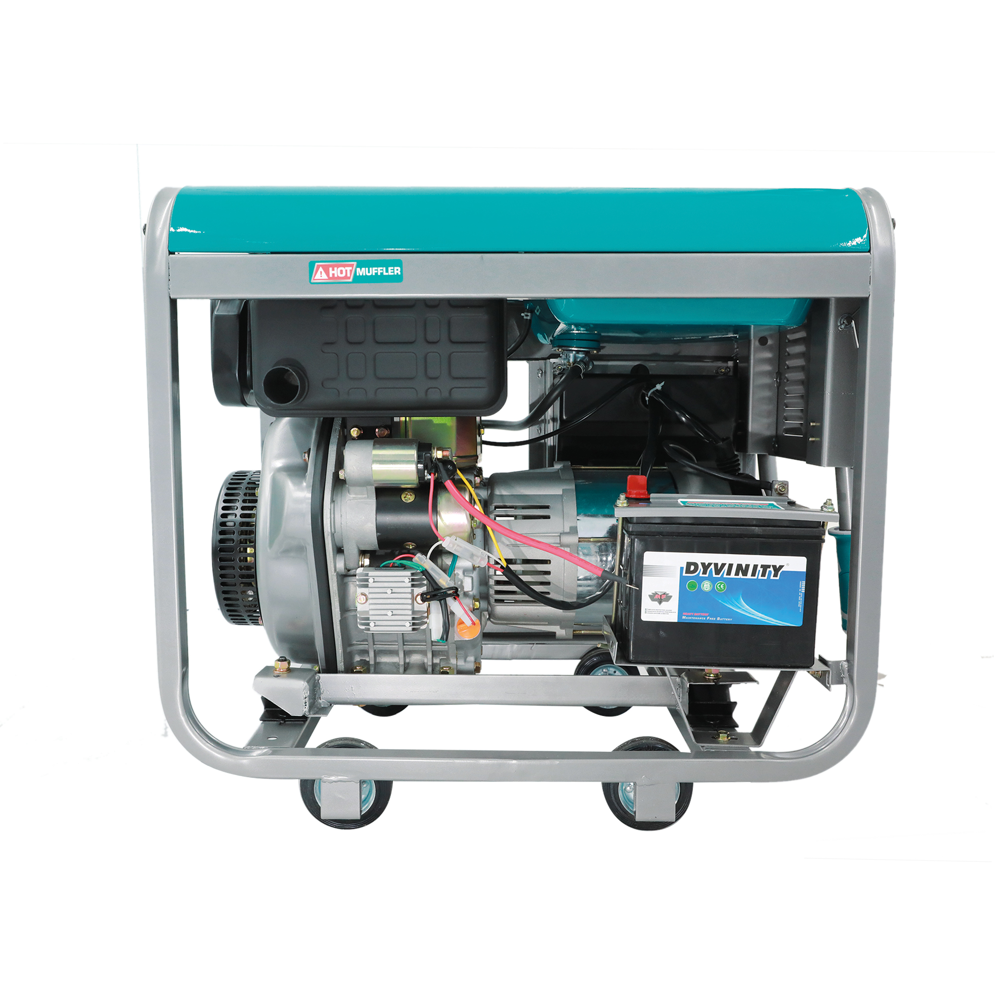 GENERADOR portátil diésel abierto 5.0 kW - Monofásico TP450001 | 5.0 kW