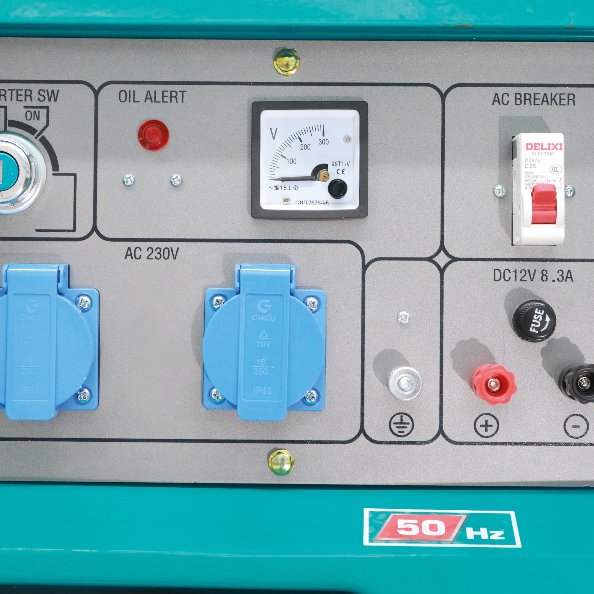 GENERADOR diésel insonorizado 5.0 kW - Monofásico TP250001 | 5.0 kW
