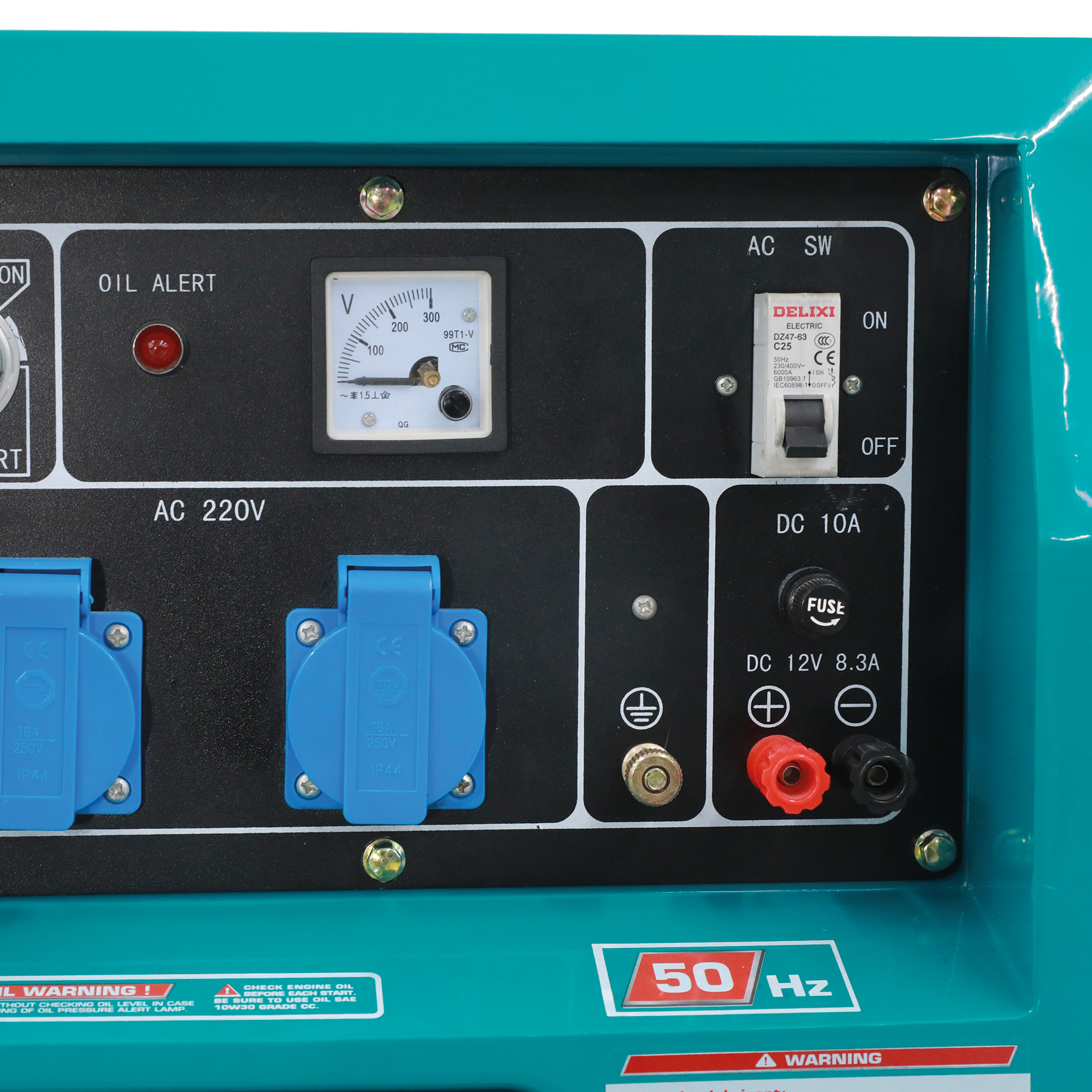 GENERADOR diésel insonorizado 5.0 kW - Trifásico ATS TP250003-1 | 5.0 kW