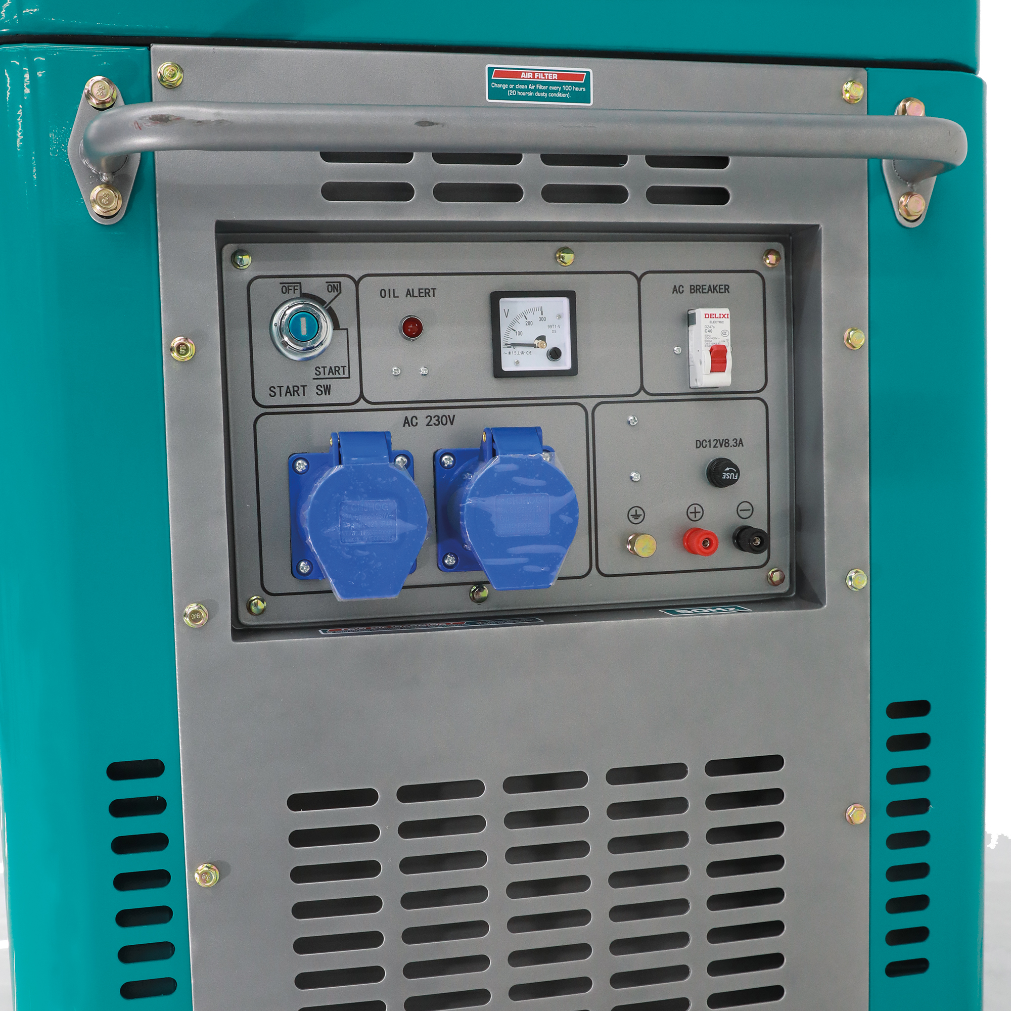 GENERADOR diésel insonorizado 8.0 kW - Monofásico TP280001 | 8.0 kW