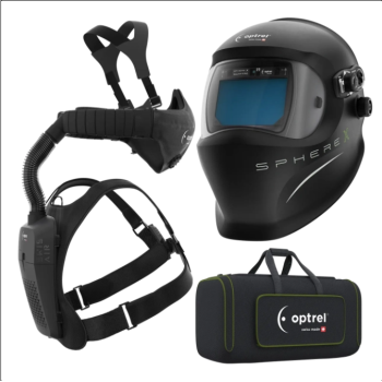 Pack: sphereX quattro - casco de soldadura y swiss air con panel de control