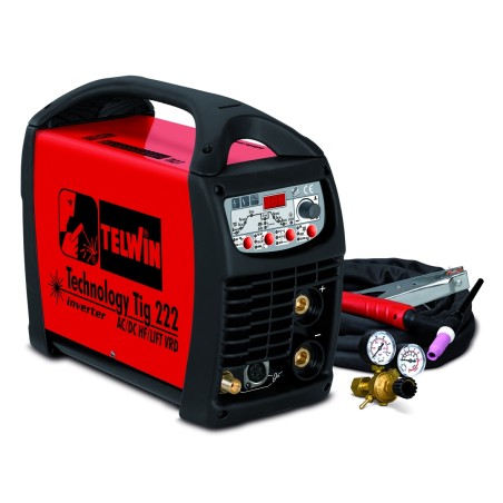 Equipo de soldadura TIG HF TELWIN Technology 222 - AC / DC