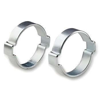 2 abrazaderas de oreja para manguera Ø exterior 11/13 mm