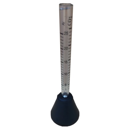 Flujómetro para antorcha de equipo semiautomático MIG-MAG