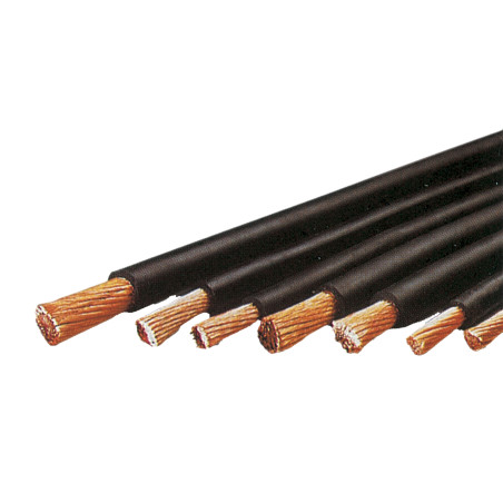 Cable de soldadura en cobre aislado con caucho