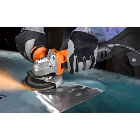 Amoladora AEG 1300 W Ø 125 MM con selector de velocidad