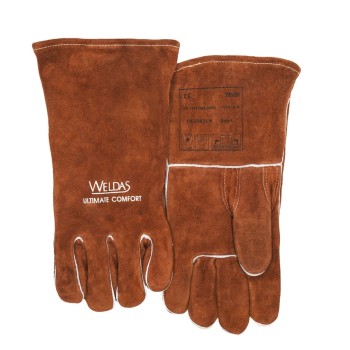 Guantes de soldador Weldas 10-2392-L con pulgar derecho reforzado