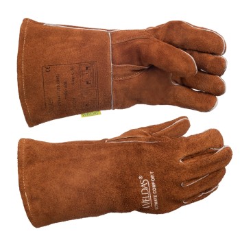 Guantes de soldador Weldas 10-2392-XL con pulgar derecho reforzado