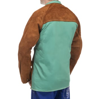Chaqueta de soldador mujer Lava Brown Weldas