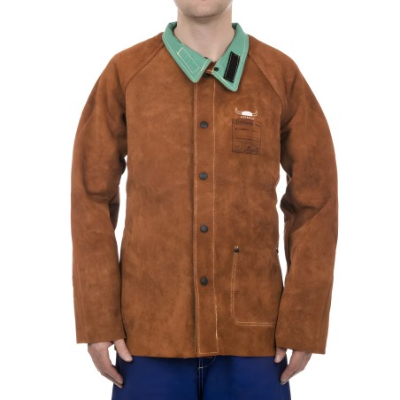 Chaqueta de soldador hombre Lava Brown Weldas