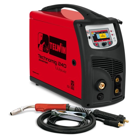 Equipo de soldadura TELWIN DUAL 240 WAVE Synergic