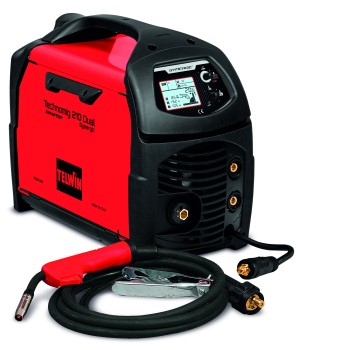 TELWIN - DUAL 210 Synergic | Equipo de soldadura MIG MAG semiautomático - Equipo Mu