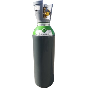 Botella recargable de gas de soldadura Argon Indus SOL