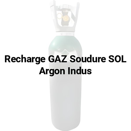 Recarga de gas Sol Argon Indus