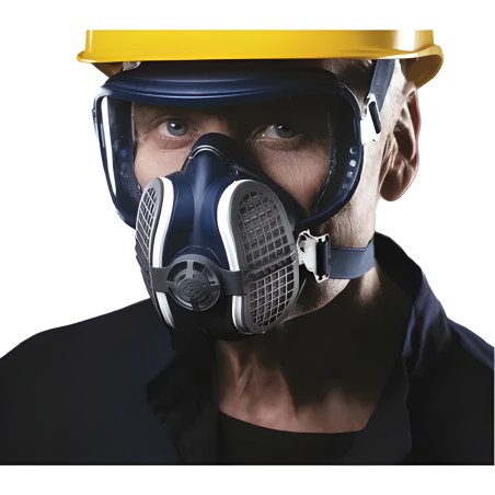 Mascarilla respiratoria integral de lujo FFP3