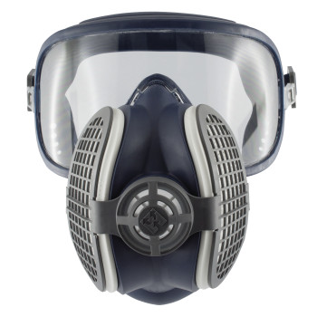 Mascarilla respiratoria integral de lujo FFP3