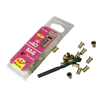 40 tuercas remachables