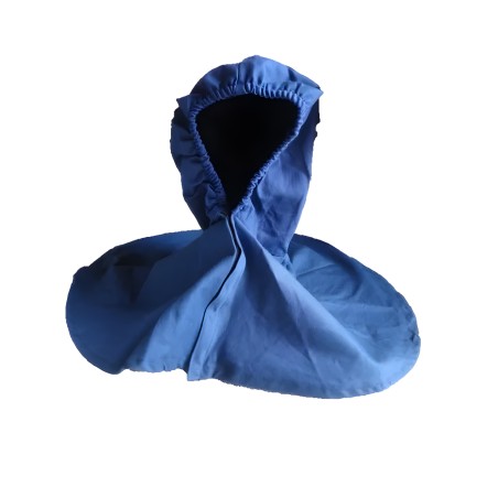 Careta textil protección soldador