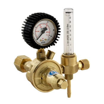 Regulador de columna de gas Argón y Argón +CO²