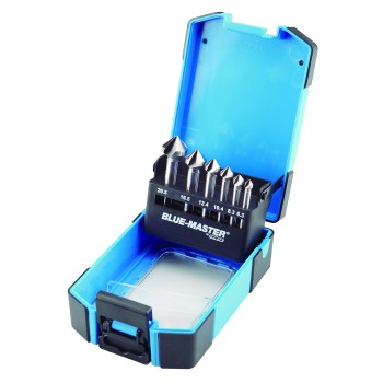 Caja de fresa de chaflán 3 dientes HSS ángulo 90° para acero