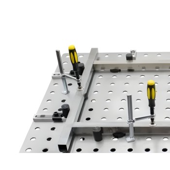 Pinza de fijación para mesa de soldadura