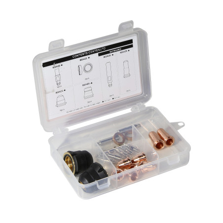 Estuche de consumibles para cortadora de plasma Telwin 54 XT