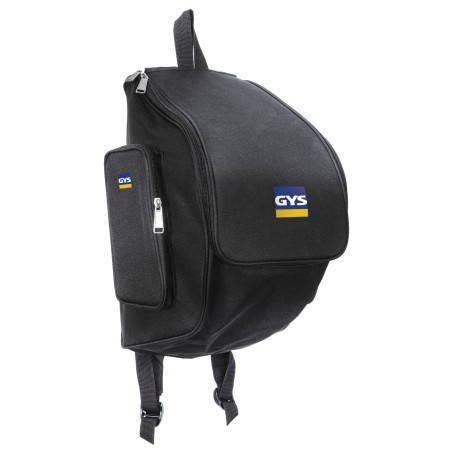 Mochila de transporte y protección para careta de soldadura