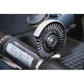 KLINGSPOR - Cepillo circular Ø 125 hilo trenzado - BRP 600Z