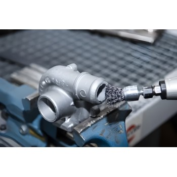 KLINGSPOR - Cepillo pincel sobre vástago, hilo ondulado BPS 600W