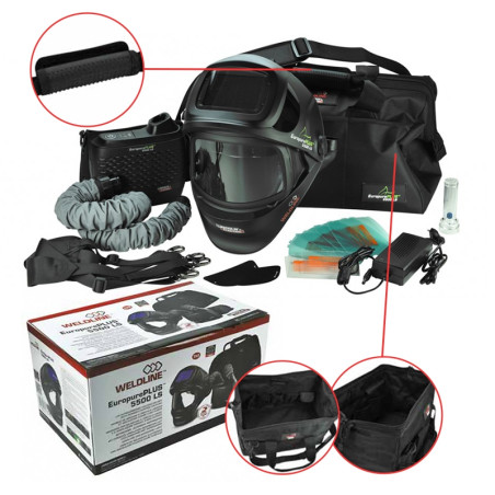 Lincoln Electric - Careta de soldadura ventilada Europure Plus 5500LS