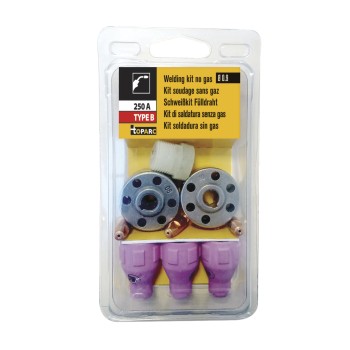 GYS - kit de soldadura sin gas para antorcha 250 A y rodillo tipo B