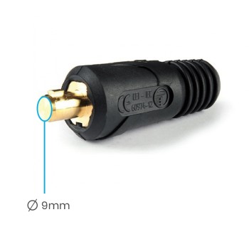 1 Conector de 1/4 de vuelta macho