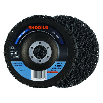 RHODIUS - Disco de limpieza de nylon no tejido