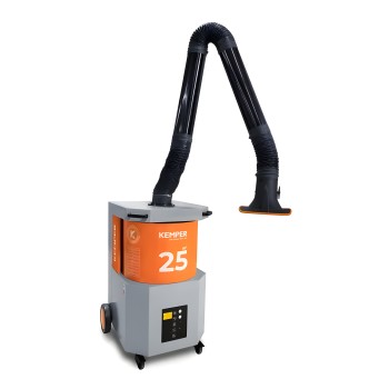 KEMPER - Aspirador de humos de soldadura Smartfil con brazo de aspiración articulado - Extractor de humos de soldadura