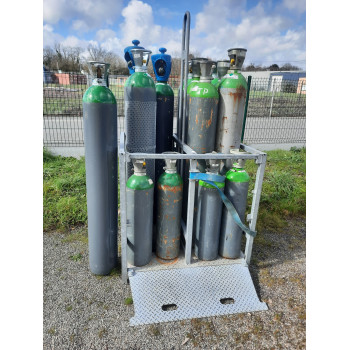 Botella de gas para soldadura TIG Profesional