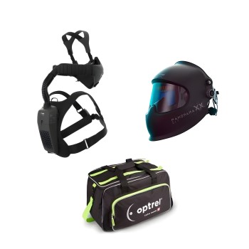Pack SWISS AIR + cagoule Panoramax clt negro
