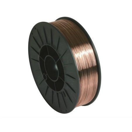 Hilo de acero diámetro 0,8 mm para soldadura MIG DECA bobina 5 kg