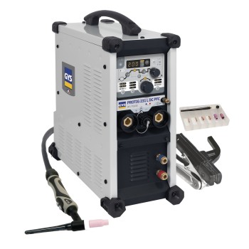 GYS | Puesto de soldadura PROTIG 231L DC PFC con accesorios