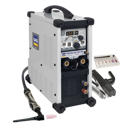 GYS | PROTIG 231L DC PFC welding machine with accessories