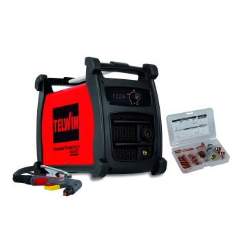 TELWIN | Cortador de plasma con compresor integrado Technology 54 XT + caja de c