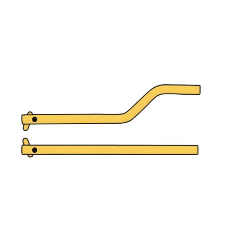 2 straight arms 120 mm + 2 angled electrodes Ø 12 mm Modular 230 and 400 Telwin
