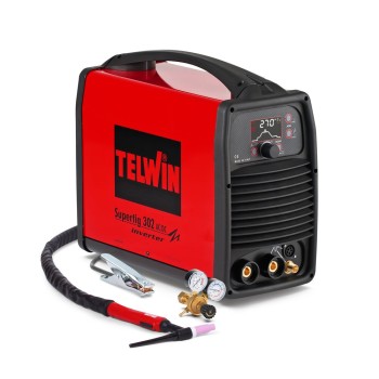 TELWIN - Supertig 302 AC/DC | Puesto TIG con accesorios