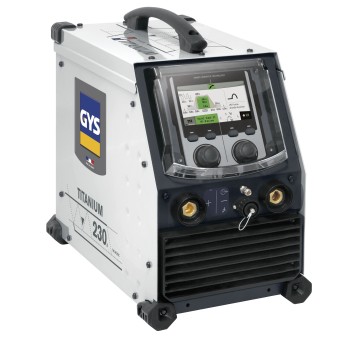 GYS - Equipo de soldadura TIG TITANIUM 231 AC/DC HF FV + accesorios