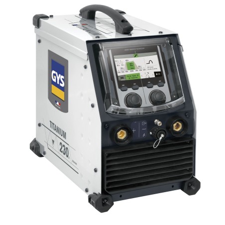 GYS - Equipo de soldar TIG TITANIUM 230 AC/DC HF FV sin accesorios