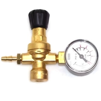Caudalímetro para botella desechable de gas neutro (Argón y Argón +CO²)