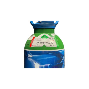 Botella ARGÓN PURO Regulador integrado - Albee Weld Ar - 2,3m3