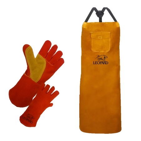 PACK Delantal y Guantes de soldadura