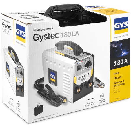 GYSTEC 180 LA Welding Machine with mask