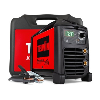 TELWIN - Equipo de soldadura MMA Inverter Tecnica 211/S ajuste digital