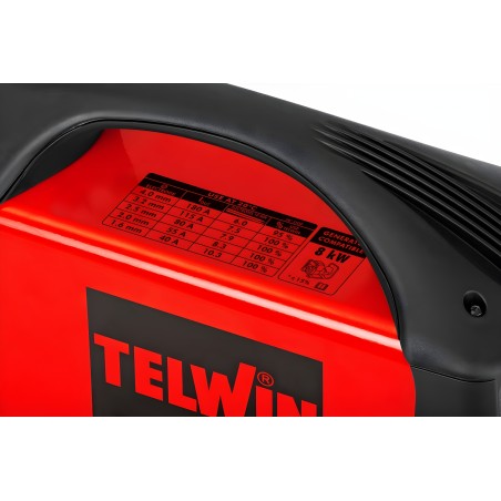 TELWIN - Equipo de soldadura MMA Inverter Tecnica 211/S ajuste digital